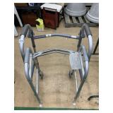 TWO WALKERS FOLD UP ONE STILL WITH TAGS