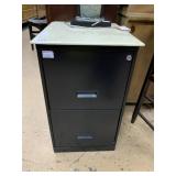 2 DRAWER METAL FILE CABINET