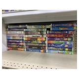 18VHS MOVIES DISNEY INCLUDING A CHRISTMAS CAROL,