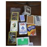 PLAYING CARDS INCL PACARDY, PACIFIC COAST