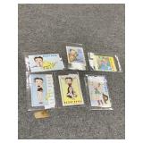 BETTY BOOP COLLECTOR POSTAGE STAMP PAGES GROUP OF