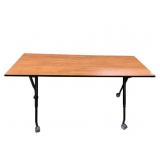 FOLDING CONFERENCE TABLES 5 FOOT BY 22 INCH ON