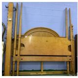 BIRDS EYE MAPLE ROPE BED STANDARD SIZE WITH INLAY
