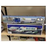 TWO SEMI TRUCKS INCLUDING SONOCO, HESS