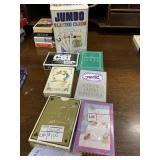 DECKS OF PLAYING CARDS INCLUDING JUMBO CRIME