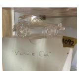 MOBEX CRYSTAL FIGURE VINTAGE CAR