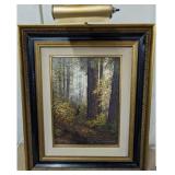 ORIGINAL OIL ON CANVAS PAINTING FRAMED BY PAUL