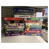 18VHS MOVIES INCLUDING RED SKELTON, SERIOUS