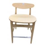 BLONDE DON STOOL W/ BENTWOOD SEAT IN ASH VENEER