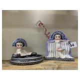 BETTY BOOP SOAP DISH, TOOTHBRUSH HOLDER, STRAW