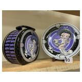 TIN LUNCH BOX BETTY BOOP & LTD PLATE