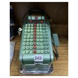 HEDMAN COMPANY CHECK WRITER WITH KEY ELECTRIC