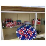 4TH OF JULY COCA-COLA CARD COCA-COLA BOWL