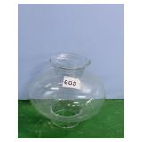 9-INCH-HIGH HURRICANE GLASS GLOBE