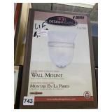 WALL MOUNT MARLO COLLECTION SATIN NICKEL FINISH