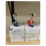 BETTY BOOP JANUARY AND FEBRUARY 3.5 INCH FIGURES