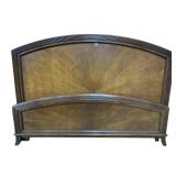 KING SIZE BED WITH CARVED FRAME 58 INCHES HIGH X