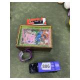 COCA COLA RACE CAR IN BOX, GENEVA WATCH