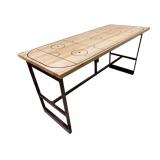 RESTAURANT QUALITY LIGHT WOOD HOCKEY STYLE DINING