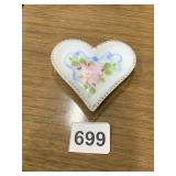 CHARLESTON HAND DECORATED HEART