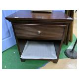 SINGLE DRAWER SIDE TABLE 29 INCHES HIGH X 28