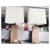 2 LAMPS W/ SHADES