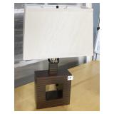 SQUARE CENTER LAMP W/ OPEN CENTER