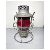 RR LANTERN ADLAKE KERO LIGHT NY NH & HRR 10" H