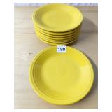 DAFFODIL FIESTA PLATES 7.25" D