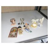 ALABASTER DONKEY, CACTUS, ETC.