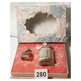 VINTAGE SACHET AND ARABESQUE IN BOX PARTIAL USED