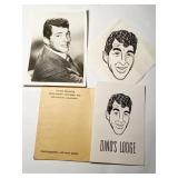 DEAN MARTIN AUTOGRAPHED PHOTO, DINO