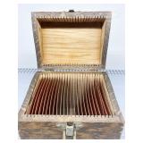 PLAINS INDIAN OAK BOX