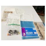 FILE JACKETS, BUTTONS, PINS, ETC.