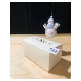 LENOX SNOWMAN ORNAMENT
