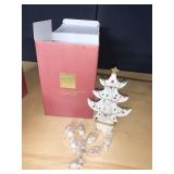 LENOX CHRISTMAS ORNAMENT TREE