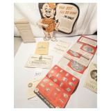 1940 AD ONE CENT, SCORE CARDS FOXBURG COUNTRY