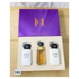 CAROLINA HERRERA 3 PC. GIFT SET, BODY LOTION,