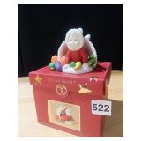 DEPT. 56 SNOW BABY IN CORNUCOPIA NIB