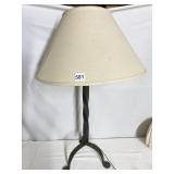 IRON 3 LEG LAMP WITH SHADE