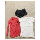 UNDER ARMOR SHIRT X SM., SHORTS