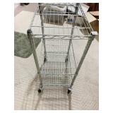 ROLLING CART THREE TIER