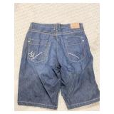 DENIM 40 WAIST SHORTS