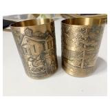 SOLID BRASS PEN HOLDERS WENDELL AUGUST