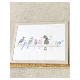 BIRDS ON PEARCH BY SAMMY SLYEN