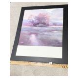 AUTUMN FIELD FRAMED PRINT