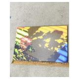 ON CANVAS FLOWER PRINT CYNTHIA CABLE