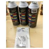 DUST-PRO DUSTER CANS 3 FULL AND TRIGGER VALVE NEW