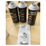 DUST-PRO DUSTER CANS 3 FULL AND TRIGGER VALVE NEW