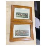 FRAMED PRINTS TALLI-HO! AND AWAY, TO THE CRANERS